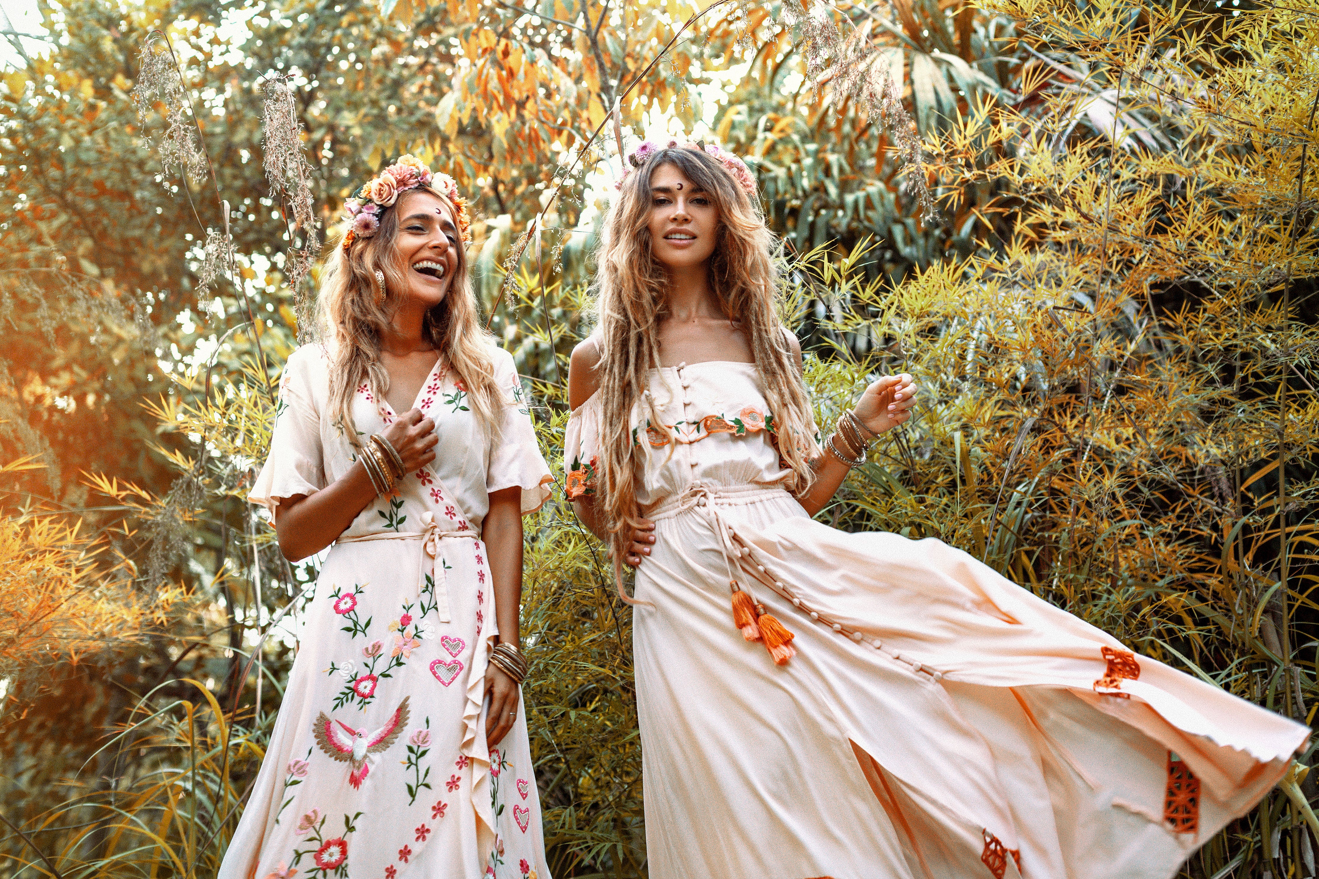 Boho Embroidered Dress Wild Rose Boho Boho Embroidered Dress Wild Rose Boho