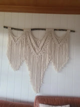 Boho Macrame Wall Hanging - Handcrafted Handwoven Tapestry - Bohemian Home Decor Axel