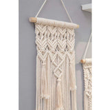 Boho Small Macrame Wall Hanging - Handwoven Tapestry - Bohemian Home Decor
