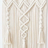 Boho Small Macrame Wall Hanging - Handwoven Tapestry - Bohemian Home Decor