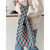 Boho Bag, Eco Tote Bags, Crochet Tote, Knitted Shopper Handbags, Number in 4 colors