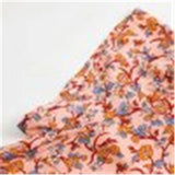 Boho Mini Dress – “Midnight Bloom” Button Front Floral Dress in Black & Pink