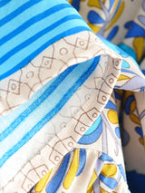 Boho Skirt, Hippie Skirts, Asymmetric Maxi Skirt, Indian Pink Floral