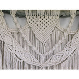 Boho Macrame Wall Hanging - Handcrafted Handwoven Tapestry - Bohemian Home Decor Ansel