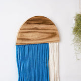 Macrame Semicircle Board Wall Hanging - Nordic Style Room Decor
