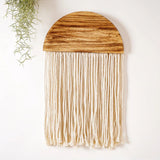 Macrame Semicircle Board Wall Hanging - Nordic Style Room Decor