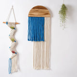 Macrame Semicircle Board Wall Hanging - Nordic Style Room Decor