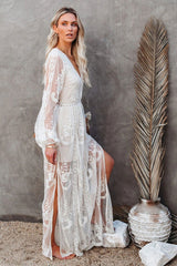 Maxi Dress - Boho Dress - Sundress - Lace Dress - Black Aitana