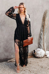 Maxi Dress - Boho Dress - Sundress - Lace Dress - White Aitana
