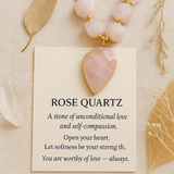 Boho Necklace, Amethysts Hexagonal Cone Pendant Necklace