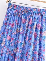 Boho Skirt, Hippie Skirts, Maxi Skirt, Elliana Green Kezia