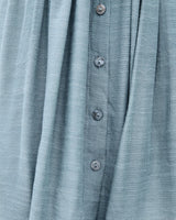 Boho Mini Dress – Boho White Dres – “Bare Grace” Deep V Ruffle Sleeve Mini Sundress