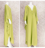 Boho Maxi Dress - Beach Dress, Kaftan Dress Tie White Harmony in 15 colors