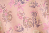 Boho Robe, Kimono Robe,  Beach Cover up, Pink and Yellow Flower