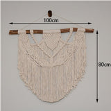 Boho Macrame Wall Hanging - Handcrafted Handwoven Tapestry - Bohemian Home Decor Ansel