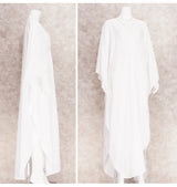 Boho Maxi Dress - Beach Dress, Kaftan Dress Tie White Harmony in 15 colors