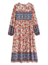 Gown Dress, Boho Maxi Dress, Loose Dress, Carina Rose in Purple