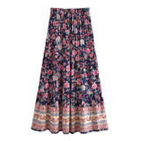 Boho Skirt, Hippie Skirts, Maxi Skirt, Elliana Green Kezia