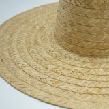 Boho Hat - Summer Hats, Sun Hat, Beach Hat - Wide Brim Straw Hat, Vintage Style Ottili Natural Grass