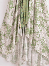 Bohemian Summer Maxi Dress – Ayla Backless Flowy Halter Dress in White, Green, Purple