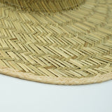 Boho Hat - Summer Hats, Sun Hat, Beach Hat - Wide Brim Straw Hat, Vintage Style Ottili Natural Grass