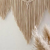Boho Macrame Wall Hanging - Handcrafted Handwoven Tapestry - Bohemian Home Decor Axel