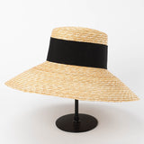 Wide Brim Beach Hats with Ribbon for Women - Sun Hats, Summer Brim, Straw Elodie