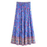 Boho Skirt, Hippie Skirts, Maxi Skirt, Elliana Green Kezia