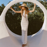 Wide Brim Beach Hats with Ribbon for Women - Sun Hats, Summer Brim, Straw Elodie
