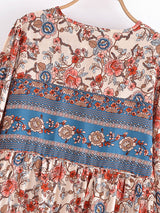 Gown Dress, Boho Maxi Dress, Loose Dress, Carina Rose in Purple