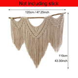 Boho Macrame Wall Hanging - Handcrafted Handwoven Tapestry - Bohemian Home Decor Axel