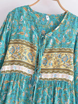 Gown Dress, Boho Maxi Dress, Loose Dress, Pink Mary Rose