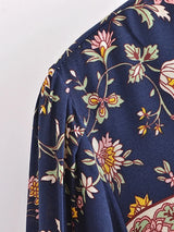 Bohemian Maxi Gown – “Desert Heirloom” Floral Long Sleeve Bohemian Gown