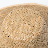 Boho Hat - Summer Hats, Sun Hat, Beach Hat - Wide Brim Straw Hat, Vintage Style Ottili Natural Grass