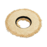 Boho Sun Beach Hat - Frayed Raffia Wide Brim Beach Hat