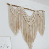 Boho Macrame Wall Hanging - Handcrafted Handwoven Tapestry - Bohemian Home Decor Axel
