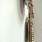 Boho Wall Decor - Handcrafted Rattan Grass Weaving - Moroccan Style