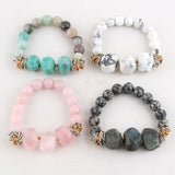 Boho Bracelet - RH Bracelet Amazonite Stone Loop