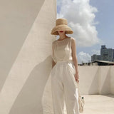Boho Sun Beach Hat - Wide Brim Raffia Beach Hat with Ribbon