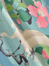 Boho Midi Dress, Sundress, Zaynab Green Lotus