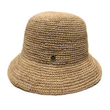 Boho Bucket Hat - Handmade Raffia Crochet Beach Hat