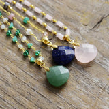 Boho Necklace - Crystal Aesthetic Beads Choker Necklaces