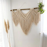 Boho Macrame Wall Hanging - Handcrafted Handwoven Tapestry - Bohemian Home Decor Axel