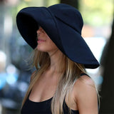 Boho Sun Beach Hat - Foldable Cotton Linen Travel Hat