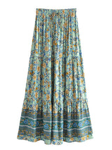 Boho Skirt, Hippie Skirts, Maxi Skirt, Elliana Green Kezia
