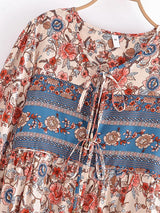 Gown Dress, Boho Maxi Dress, Loose Dress, Carina Rose in Purple