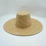 Boho Hat - Summer Hats, Sun Hat, Beach Hat - Wide Brim Straw Hat, Vintage Style Ottili Natural Grass