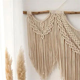 Boho Macrame Wall Hanging - Handcrafted Handwoven Tapestry - Bohemian Home Decor Axel