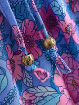 Gown Dress, Boho Maxi Dress, Loose Dress, Carina Rose in Purple