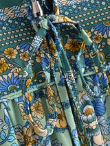 Gown Dress, Boho Maxi Dress, Loose Dress, Carina Rose in Purple